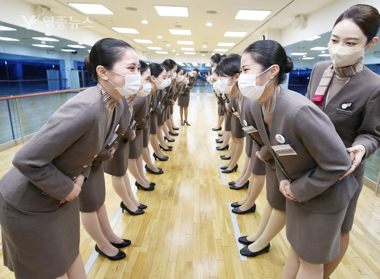 아시아나항공,일본 대학생 승무원체험과정 개최