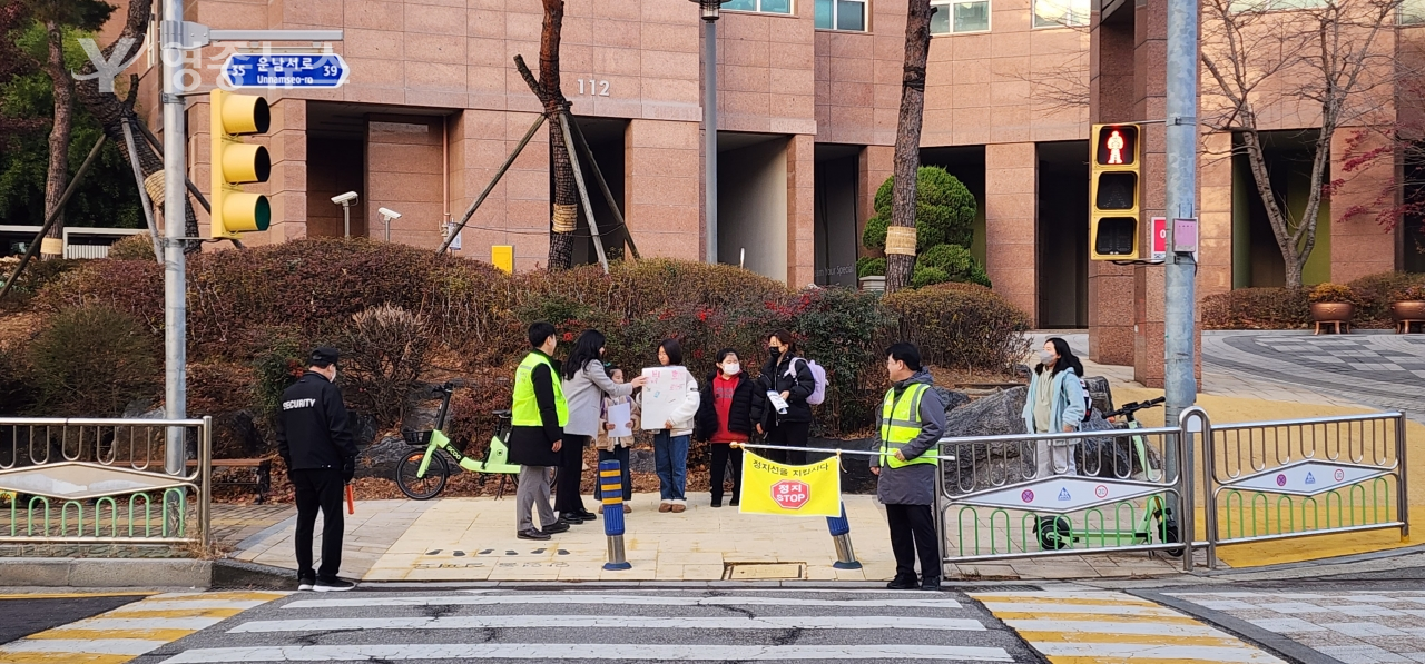 인천 중구 운남초, 교통 안전 봉사활동 성공적으로 마무리